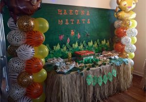 Lion King 1st Birthday Decorations the Lion King 39 S First Birthday Party Candy Table Idea
