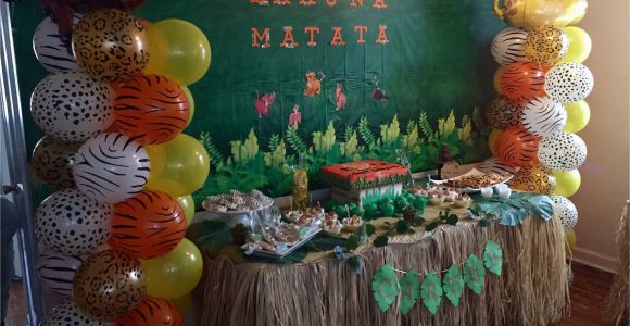 Lion King 1st Birthday Decorations the Lion King 39 S First Birthday Party Candy Table Idea