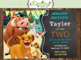 Lion King 1st Birthday Invitations Lion King Birthday Invitation Lk01