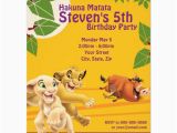 Lion King 1st Birthday Invitations Lion King Birthday Invitation Zazzle Com