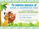 Lion King Birthday Invitation Template Free Birthday Invitation Templates Lion King Birthday