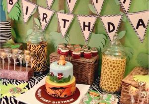 Lion King Birthday Party Decorations Lion King Safari themed 1st Birthday Party Projects to