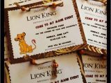 Lion King Birthday Party Invitations Lion King Birthday Party Invitations Oxsvitation Com