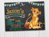 Lion King Invitations Birthdays Lion King Birthday Invitation Birthday Invite Printable