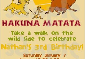 Lion King Invitations Birthdays Lion King Birthday Party Invitations Cimvitation