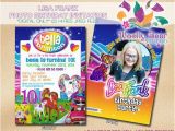 Lisa Frank Birthday Invitations Available by Email Only Contact Me at Jessica