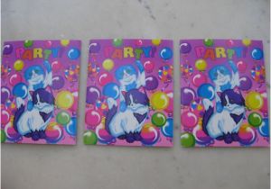 Lisa Frank Birthday Invitations Vintage Set Of 3 Lisa Frank Colorful Cats by Vintagebythepound