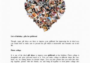 List Of Gifts for Girlfriend On Her Birthday Birthday Gift Ideas for Girlfriend Cute Birthday Gifts