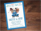 Little Blue Truck Birthday Invitations Little Blue Truck Birthday Invitation