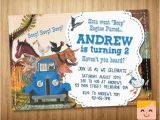 Little Blue Truck Birthday Invitations Little Blue Truck Invitation Little Blue Truck by