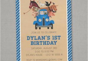 Little Blue Truck Birthday Invitations Unavailable Listing On Etsy