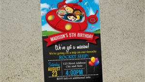 Little Einstein Birthday Invitations Little Einsteins Birthday Invitation Little Einsteins