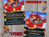 Little Einstein Birthday Invitations Little Einsteins Birthday Party Invitation by