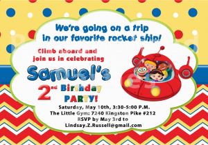 Little Einstein Birthday Invitations Little Einsteins Invitations