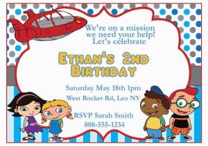 Little Einsteins Birthday Invitations Items Similar to Little Einsteins Party Invitation On Etsy