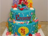 Little Mermaid Birthday Cake Decorations Little Mermaid 4th Birthday Cake Cakecentral Com