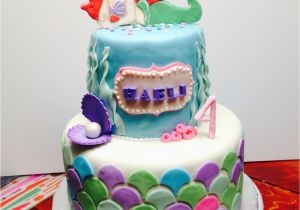Little Mermaid Birthday Cake Decorations Little Mermaid Cake topper