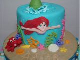 Little Mermaid Birthday Cake Decorations the Little Mermaid Cake and Cupcake tower Cakecentral Com