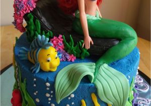 Little Mermaid Birthday Cake Decorations the Little Mermaid Cake and Cupcakes Cakecentral Com