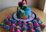 Little Mermaid Birthday Cake Decorations the Little Mermaid Cake and Cupcakes Cakecentral Com