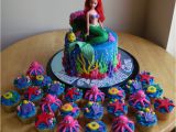 Little Mermaid Birthday Cake Decorations the Little Mermaid Cake and Cupcakes Cakecentral Com