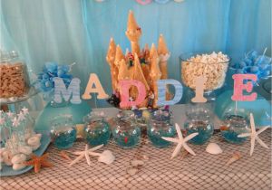 Little Mermaid Birthday Decoration Ideas Kara 39 S Party Ideas Little Mermaid Under the Sea Birthday