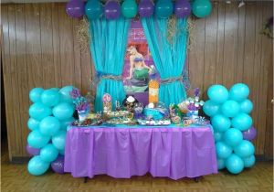 Little Mermaid Birthday Decoration Ideas the Little Mermaid Birthday Party Dessert Buffet Also