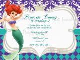 Little Mermaid Birthday Invitation Template 40th Birthday Ideas Mermaid Birthday Invitation Templates