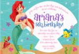 Little Mermaid Birthday Invitations Free Printables Free Little Mermaid Party Invitation