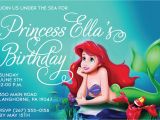 Little Mermaid Birthday Invitations Free Printables Free Printable Birthday Invitations Ariel Mermaid