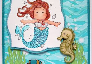 Little Mermaid Printable Birthday Card Ballerina Craft Mermaid Birthday Card