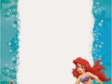 Little Mermaid Printable Birthday Card Little Mermaid Free Printables Oh My Fiesta In English