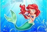 Little Mermaid Printable Birthday Card Mermaid Birthday Quotes Quotesgram