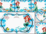 Little Mermaid Printable Birthday Card the Little Mermaid Free Printable Invitations Cards or