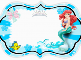 Little Mermaid Printable Birthday Card the Little Mermaid Free Printable Invitations Cards or