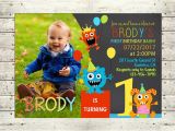 Little Monster 1st Birthday Invitations Little Monster 1st Birthday Party Invitation Monster