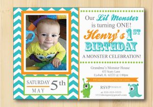 Little Monster 1st Birthday Invitations Unavailable Listing On Etsy