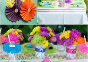 Little Monster Birthday Party Decorations A Colorful Little Monster Birthday Party Party Ideas