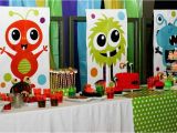 Little Monster Birthday Party Decorations Little Monster Bash Birthday Party Ideas Photo 6 Of 33