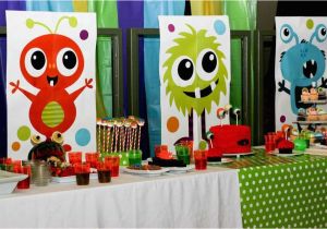 Little Monster Birthday Party Decorations Little Monster Bash Birthday Party Ideas Photo 6 Of 33