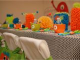 Little Monster Birthday Party Decorations Little Monster Birthday Party Guest Feature