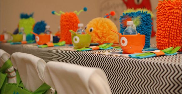 Little Monster Birthday Party Decorations Little Monster Birthday Party Guest Feature