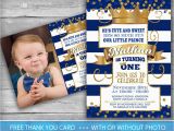 Little Prince 1st Birthday Invitations Prince Invitation Little Prince First Birthday Number One