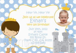 Little Prince Birthday Invitations Little Prince Birthday Invitation