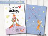 Little Prince Birthday Invitations the Little Prince Invitation for the Little Prince Birthday