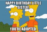 Little Sister Birthday Meme 20 Hilarious Birthday Memes for Your Sister Sayingimages Com