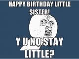 Little Sister Birthday Meme 40 Birthday Memes for Sister Wishesgreeting