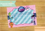 Littlest Pet Shop Birthday Invitations Littlest Pet Shop Birthday Invitation Instant Download