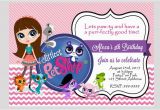 Littlest Pet Shop Birthday Invitations Lps Invitation Para Tarjetas Pinterest Shops