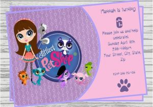 Littlest Pet Shop Birthday Invitations Printable Free Littlest Pet Shop Digital Birthday Invitation